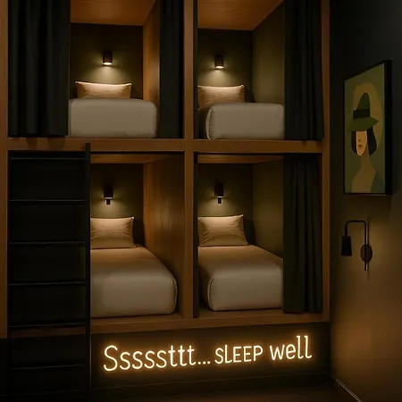 De Lola Podshotel 胶囊旅馆 *